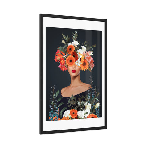 Flowerhead - Blooming Beauty Framed Poster - Floral Art for Home Decor