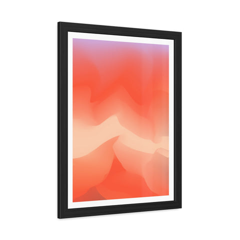 Spiritual 3 - Abstract Sunset Framed Poster - Modern Wall Art for Home Decor