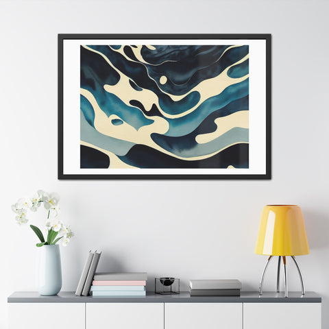 Waterborn - Framed Print - Watercolor Art