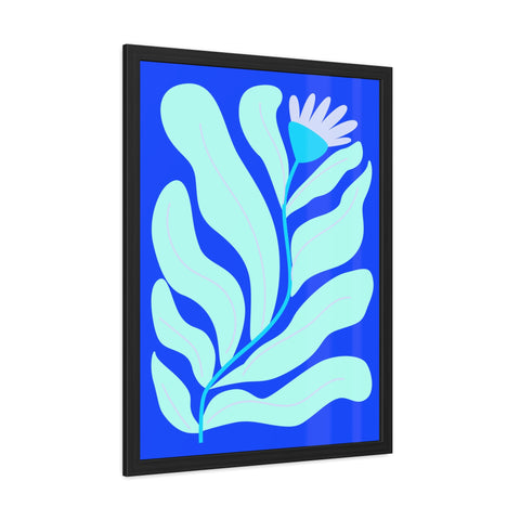 Italian Kitch 3 - Vibrant Floral Framed Poster - Modern Botanical Wall Art for Home Decor