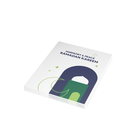 Ramadan Kareem Harmony and Peace - Greeting Card — Ramadan / Holiday Greeting Card - Illustrated, Modern