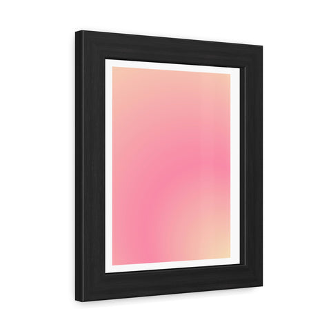 Sunrise 4 - Elegant Gradient Framed Posters - Minimalist Art for Home Decor