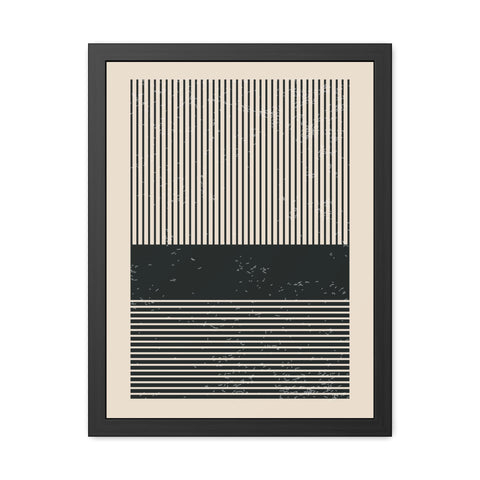 Ink Stamp 5b - Minimalist Framed Poster – Modern Wall Art for Home Decor