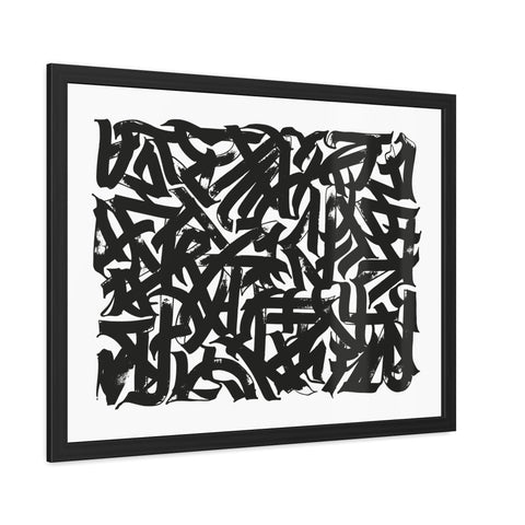 Smith 1 - Modern Abstract Framed Posters - Urban Art Decor for Home & Office