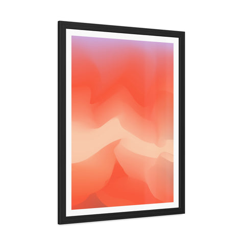 Spiritual 3 - Abstract Sunset Framed Poster - Modern Wall Art for Home Decor