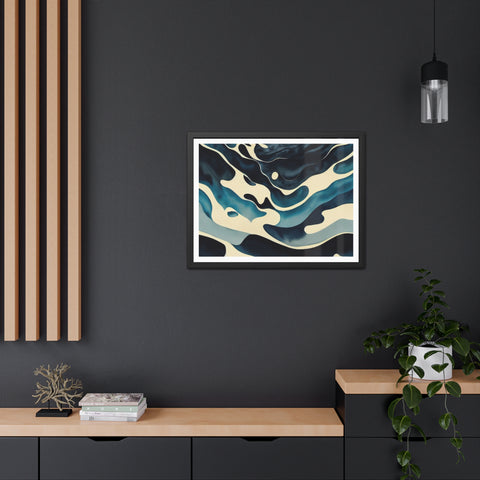 Waterborn - Framed Print - Watercolor Art