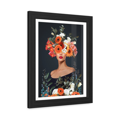Flowerhead - Blooming Beauty Framed Poster - Floral Art for Home Decor