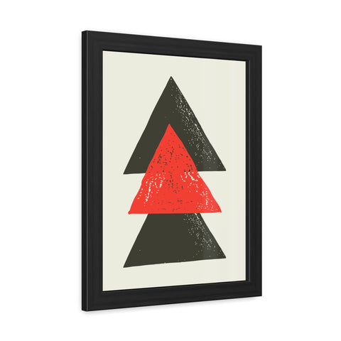 Jonathan 2 - Modern Geometric Framed Poster - Stylish Wall Art for Home Décor