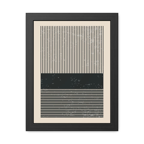 Ink Stamp 5b - Minimalist Framed Poster – Modern Wall Art for Home Decor
