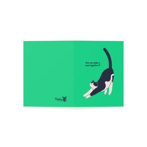 Can we take a nap together? - Greeting Card