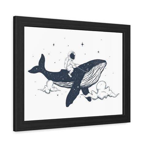 Whale Rider - Framed Print