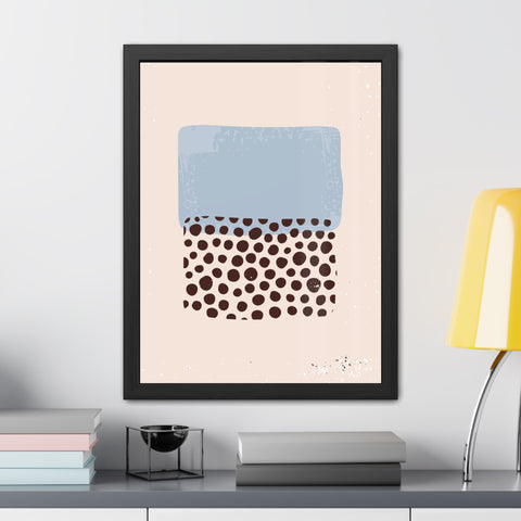 Blend 2 - Abstract Framed Poster - Modern Wall Art for Home Decor