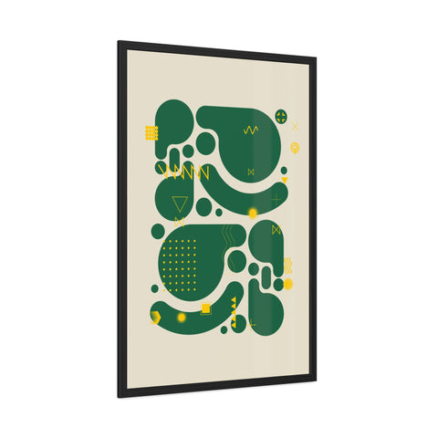 Kinta 5 - Modern Abstract Framed Poster for Stylish Home Decor