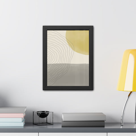 Watercolor Abstract 4 - Framed Print