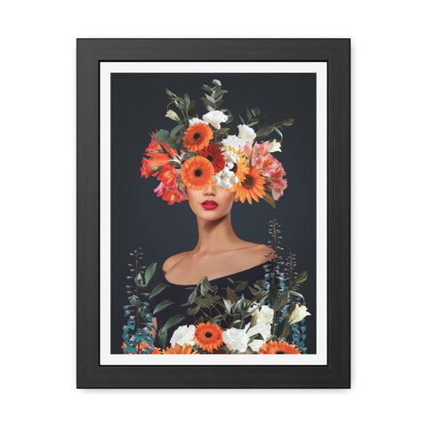 Flowerhead - Blooming Beauty Framed Poster - Floral Art for Home Decor