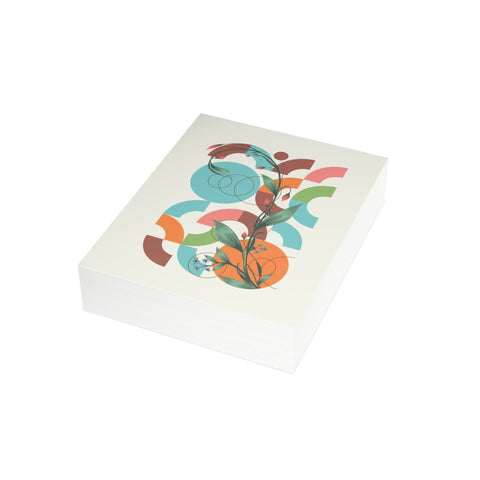 Floral Greeting Card — Any Ocassion Greeting Card - Illustrated, Beautiful, Modern