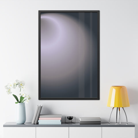 Lightsout 1 - Minimalist Framed Poster - Modern Art Print for Home Decor