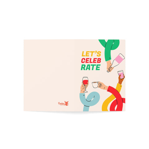 Lets Celebrate - Greeting Card