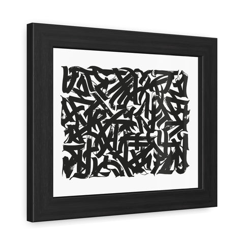 Smith 1 - Modern Abstract Framed Posters - Urban Art Decor for Home & Office
