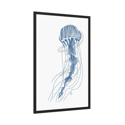 Marine Life 3 - Coastal Crab Framed Poster - Nautical Wall Art for Ocean Lovers, Beach Decor