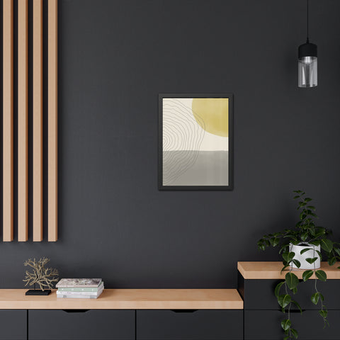 Watercolor Abstract 4 - Framed Print