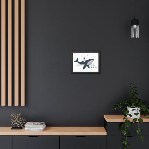 Whale Rider - Framed Print