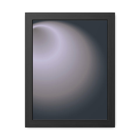Lightsout 1 - Minimalist Framed Poster - Modern Art Print for Home Decor