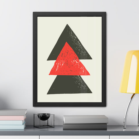 Jonathan 2 - Modern Geometric Framed Poster - Stylish Wall Art for Home Décor