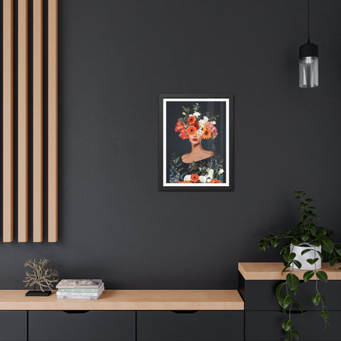 Flowerhead - Blooming Beauty Framed Poster - Floral Art for Home Decor