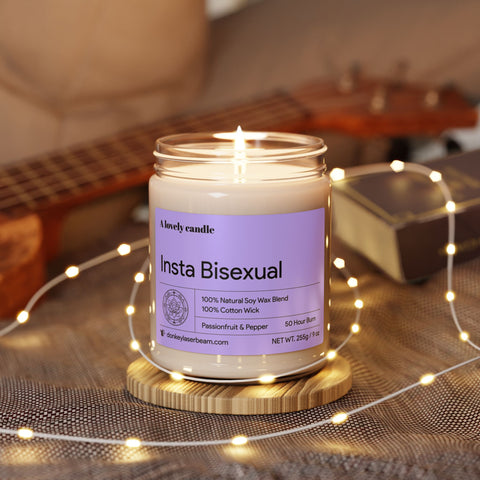 Insta Bisexual - Scented Soy Candle, 9oz