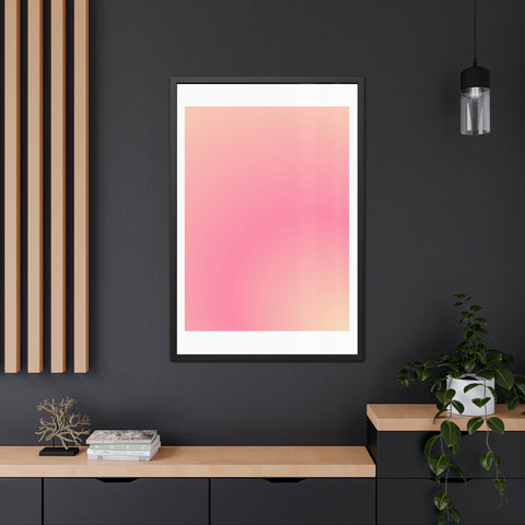 Sunrise 4 - Elegant Gradient Framed Posters - Minimalist Art for Home Decor