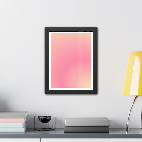 Sunrise 4 - Elegant Gradient Framed Posters - Minimalist Art for Home Decor