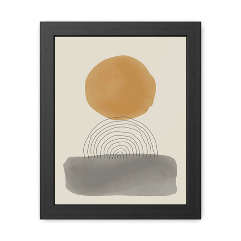 Watercolor Abstract 1 - Framed Print