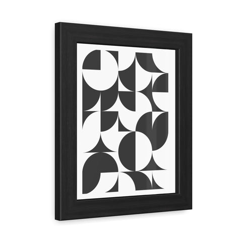 Gridline 3 - Modern Geometric Framed Posters - Stylish Wall Art for Minimalist Decor