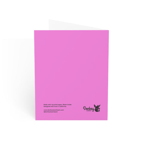 "How Old Are We Telling People You Are Now?" Pink Birthday Card — Birthday Greeting Card - Illustrated, Funny, Snarky, Modern