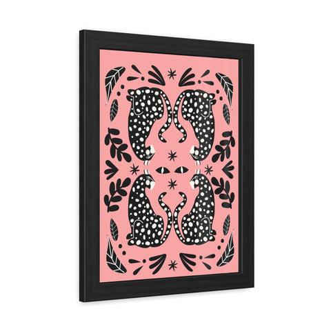Mirror 2 - Stylish Framed Animal Print Poster - Modern Home Decor