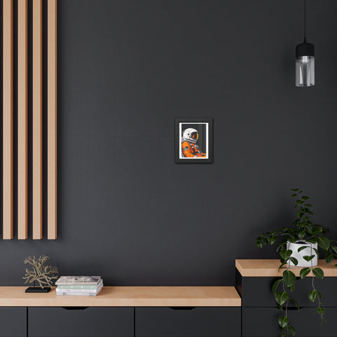 Astrum 1 - Astronaut Framed Poster - Space Art for Adventure Lovers