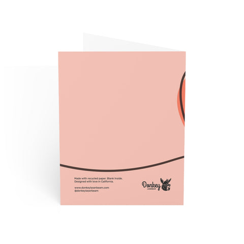 'Be My Valentine' Greeting Card - Love / Valentine Greeting Card - Illustrated, Funny, Snarky, Modern