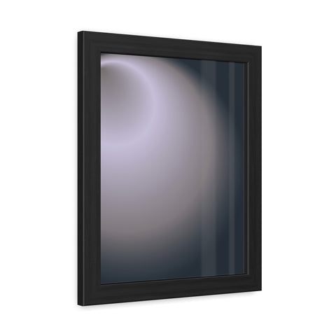 Lightsout 1 - Minimalist Framed Poster - Modern Art Print for Home Decor