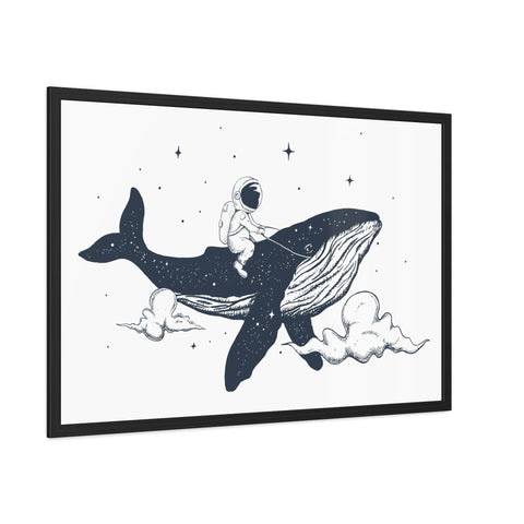 Whale Rider - Framed Print