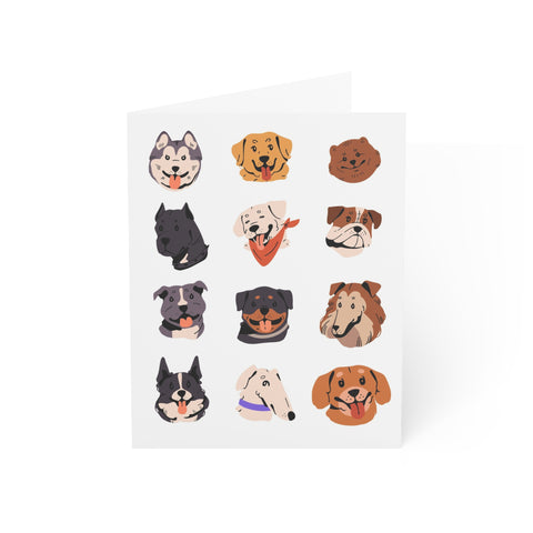 Dogs 3 - Greeting Card