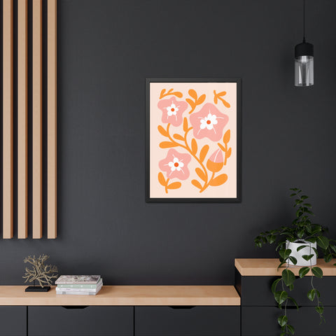 Marinda 8 - Botanical Framed Poster - Floral Wall Art for Home Décor