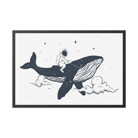 Whale Rider - Framed Print