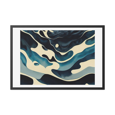 Waterborn - Framed Print - Watercolor Art