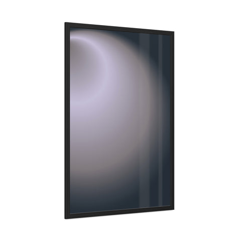 Lightsout 1 - Minimalist Framed Poster - Modern Art Print for Home Decor