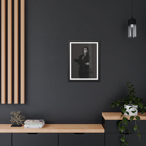 Xiang Sue - Elegant Monochrome Framed Poster - Stylish Wall Art for Modern Decor