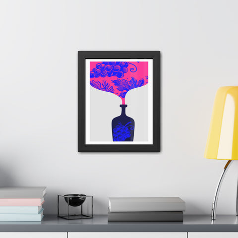 Wine Country 11 - Vibrant Wine-Themed Framed Poster for Home Decor