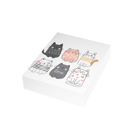 Cute Cat Blank Title (write your own) Greeting Cards — Friendship Greeting Cards - Illustrated, Funny, Snarky, Modern