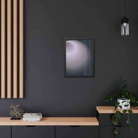 Lightsout 1 - Minimalist Framed Poster - Modern Art Print for Home Decor