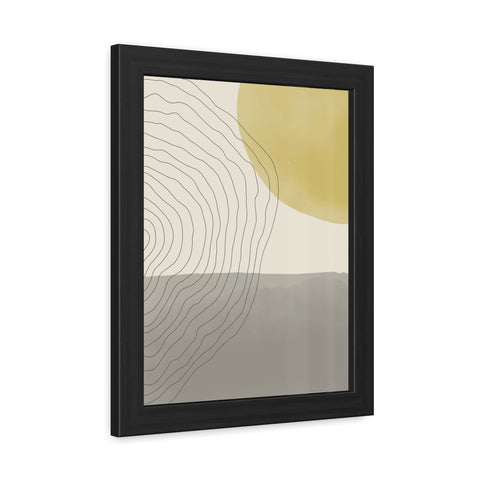 Watercolor Abstract 4 - Framed Print